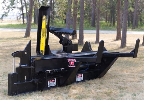 wood processor skid steer|halverson hwp 150 wood processor.